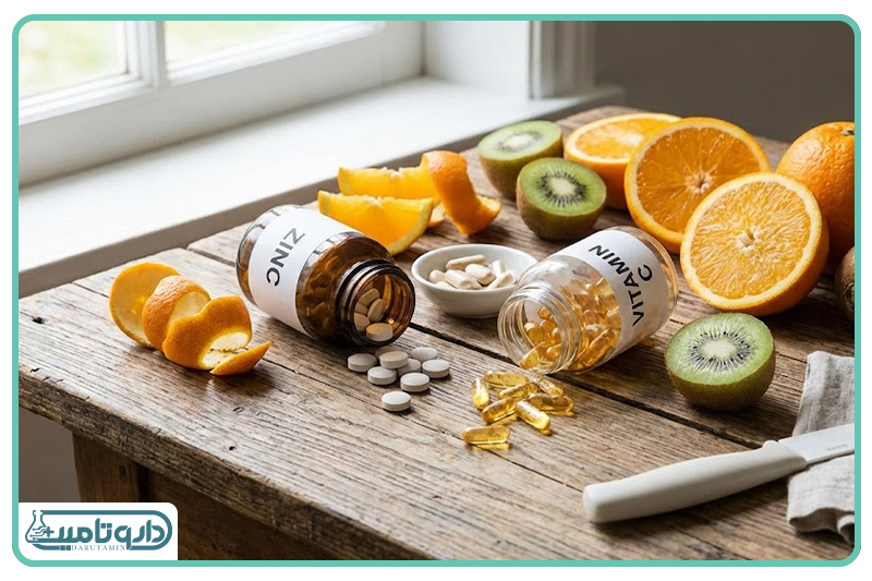همافزایی قدرتمند زینک و ویتامین C در خط مقدم دفاع