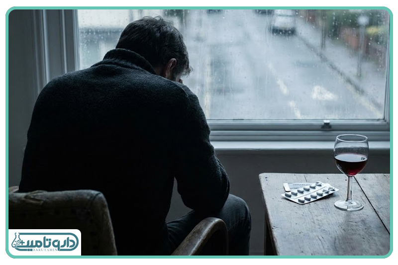 ترکیب داروهای ضدافسردگی و الکل