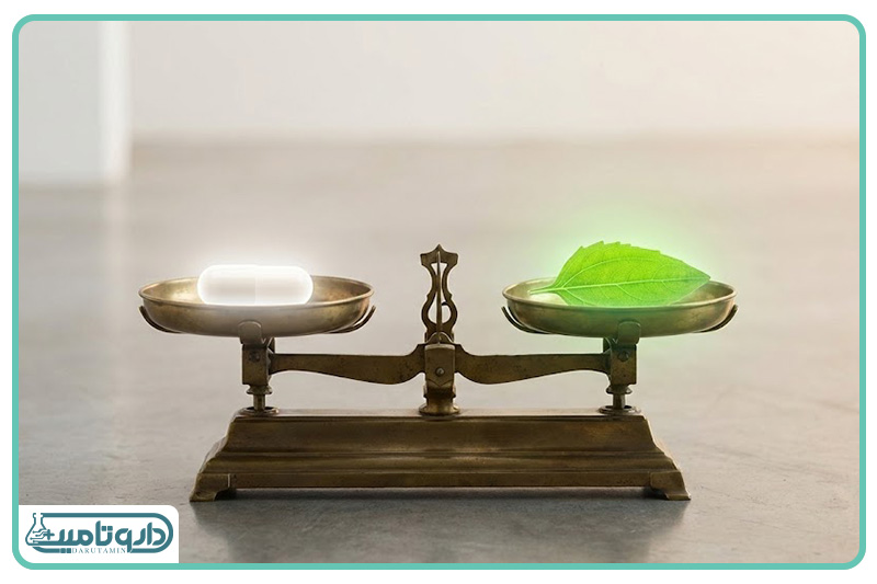 داروی آزمایشگاهی و عصاره طبیعی