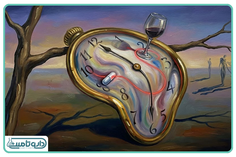 فاصله زمانی مصرف