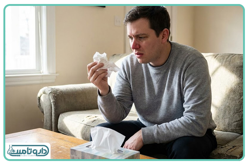 رمزگشایی از رنگها و بافت ترشحات بینی