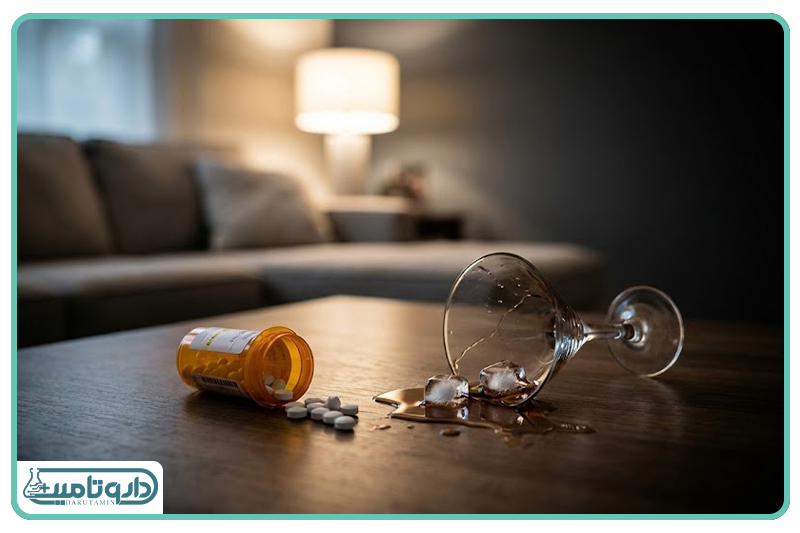 ترکیب بنزودیازپینها و نوشیدنیهای الکلی