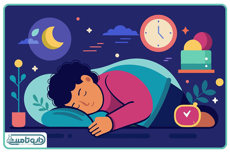 خواب شبانه برای بازسازی ذهن و بدن