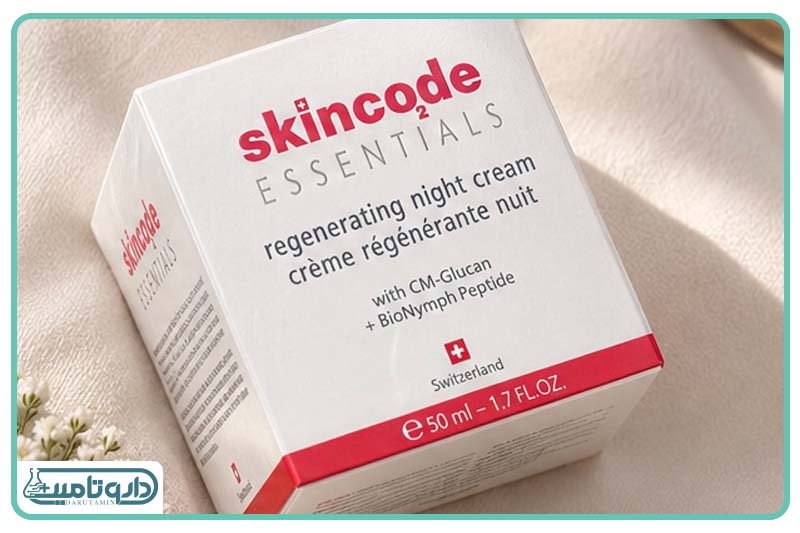 skin code night cream