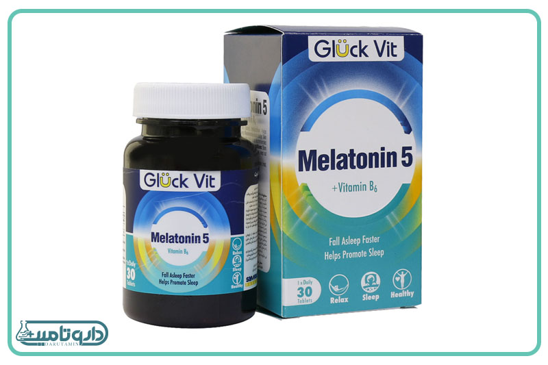 قرص ملاتونین 5 میلی گرم گلوک ویت