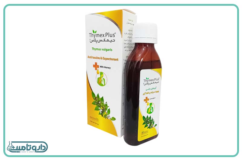 شربت اکسپکتورانت و ضد سرفه تیمکس پلاس ایران داروک